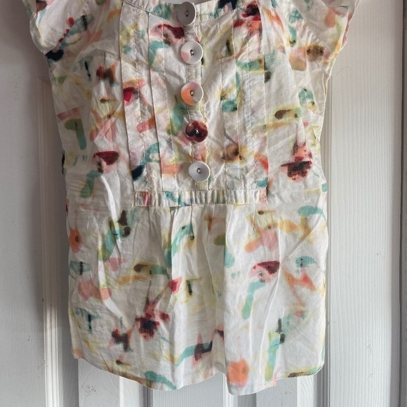 FLORAL romantic top size XS - Picture 7 of 7